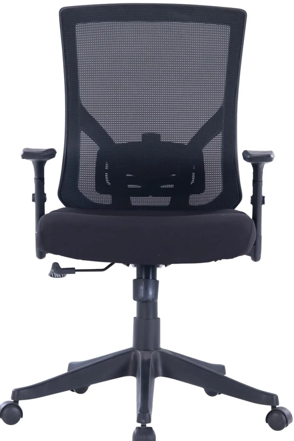 Viking Realspace Vienna Bureaustoel Basismechanisme Mesh In hoogte verstelbare armleuning In hoogte verstelbare zitting Zwart 110 kg 675 x 670 x 1,035 mm