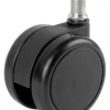 Viking Realspace Zwenkwielen voor harde vloeren Zwart 4877298 60 x 60 x 60 mm 5 Stuks