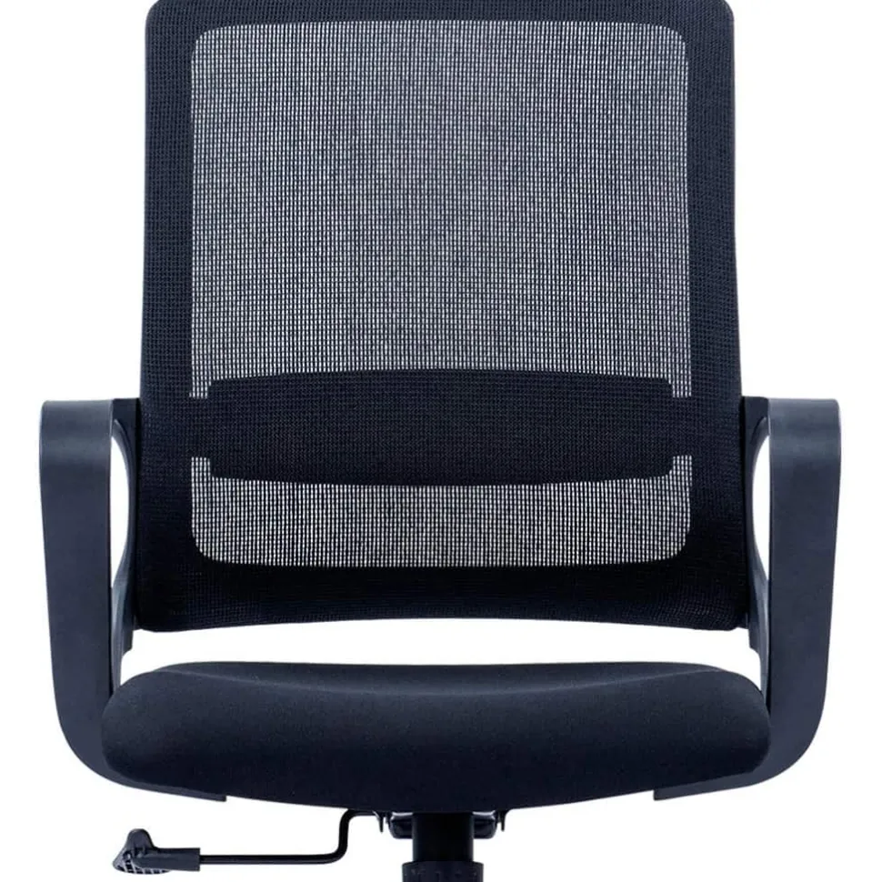 Viking Sofi Bureaustoel Basismechanisme Vaste armleuning In hoogte verstelbare zitting Zwart 110 kg CH-385 585 x 460 x 1.010 mm
