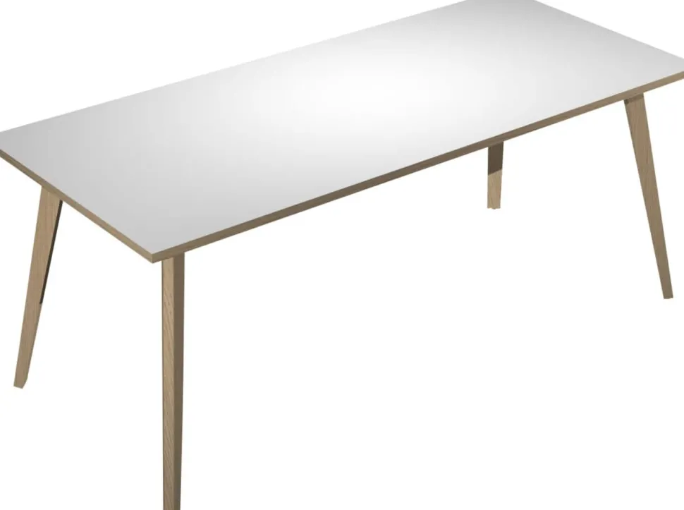 Viking Start Bureau Hout, Melamine Wit 1.600 x 800 x 744 mm