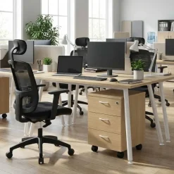Viking Start Ladeblok 3 Lades Afsluitbaar 430 x 520 x 595 mm Eiken