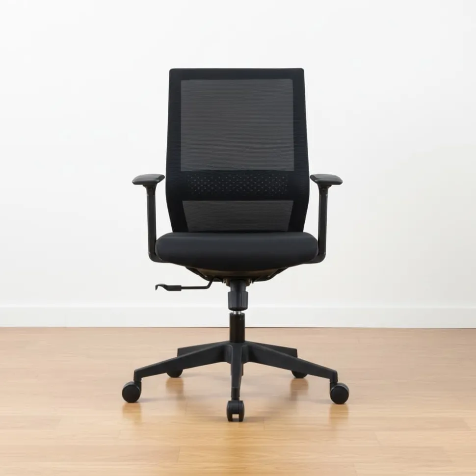 Viking Vega Bureaustoel Basismechanisme 3D armleuning In hoogte verstelbare zitting Zwart 110 kg CH-240B-WB 675 x 570 x 1.065 mm