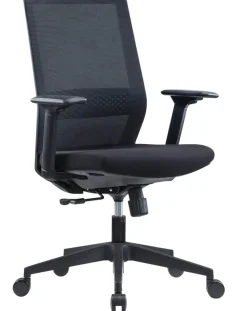 Viking Vega Bureaustoel Basismechanisme 3D armleuning In hoogte verstelbare zitting Zwart 110 kg CH-240B-WB 675 x 570 x 1.065 mm