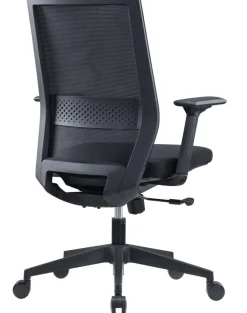 Viking Vega Bureaustoel Basismechanisme 3D armleuning In hoogte verstelbare zitting Zwart 110 kg CH-240B-WB 675 x 570 x 1.065 mm