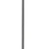 Vloerlamp Alba 30 W dimmer Zwart Chroom
