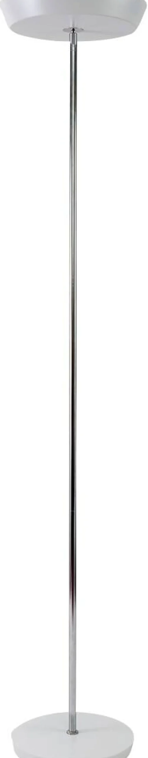 Vloerlamp Alba 24 W Wit Chroom