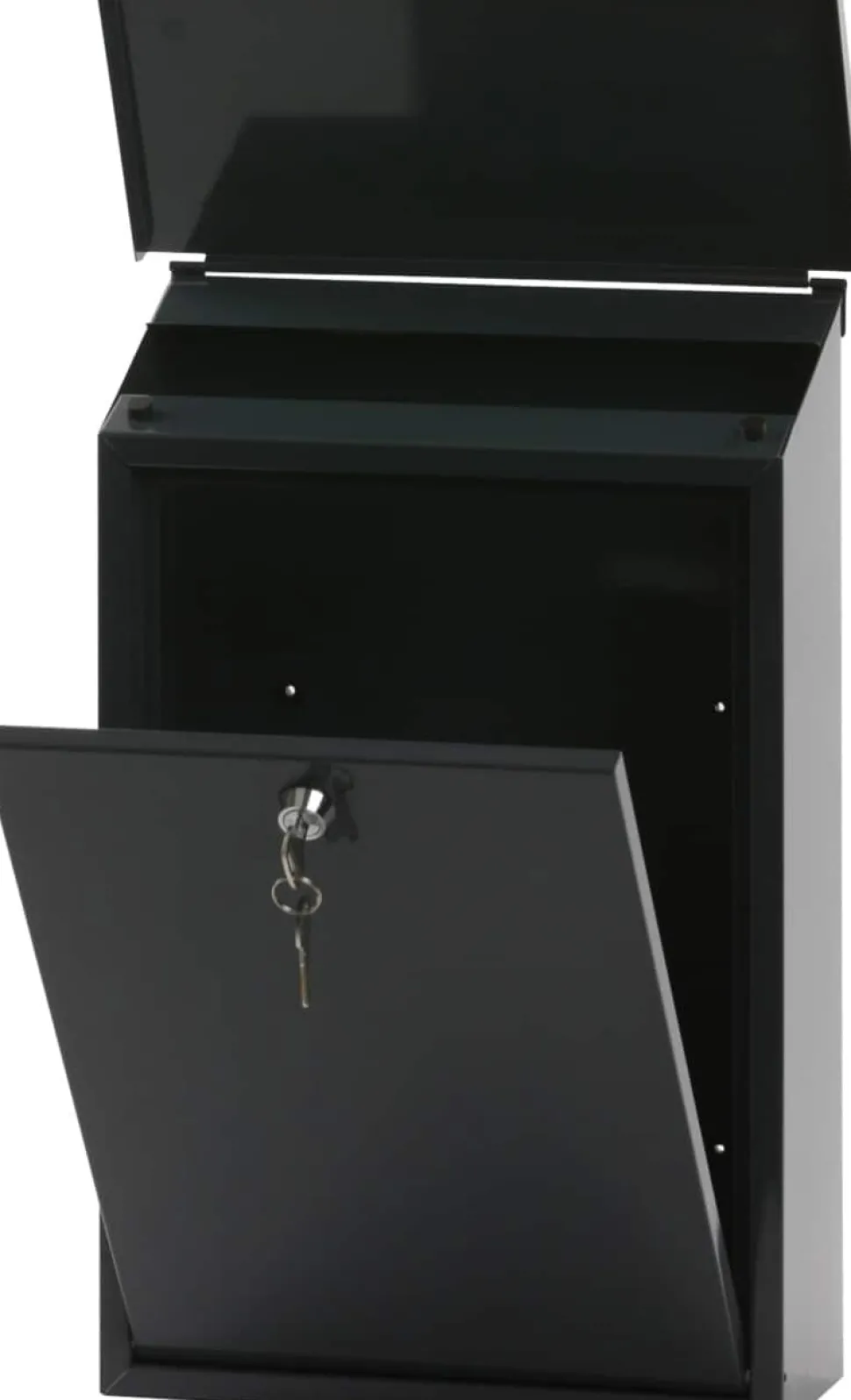 V-PART Toledon Brievenbus Grijs Gegalvaniseerd staal 27 x 12 x 40 cm