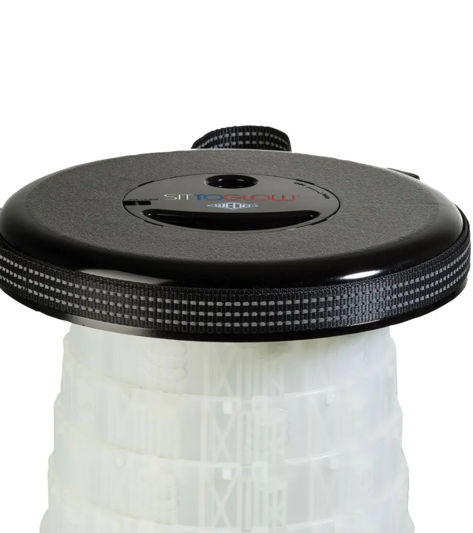 WEDO Telescopische kruk 75 mm PP (Polypropeen) Zwart