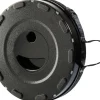 WEDO Telescopische kruk 75 mm PP (Polypropeen) Zwart