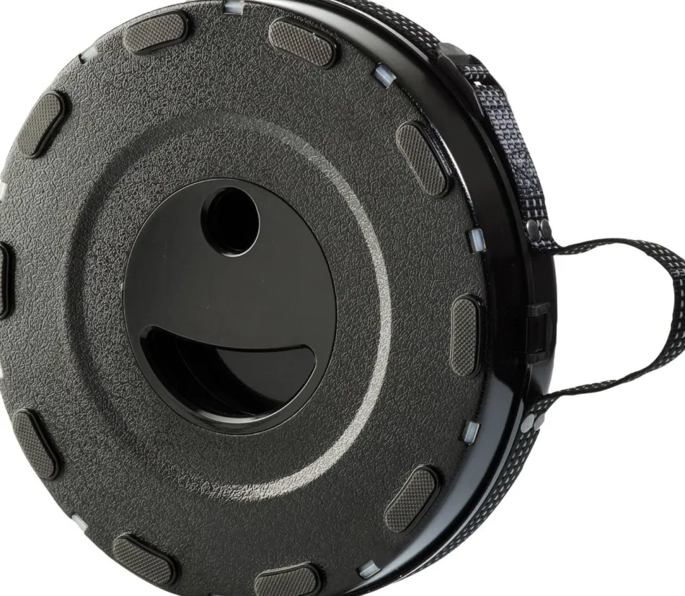 WEDO Telescopische kruk 75 mm PP (Polypropeen) Zwart
