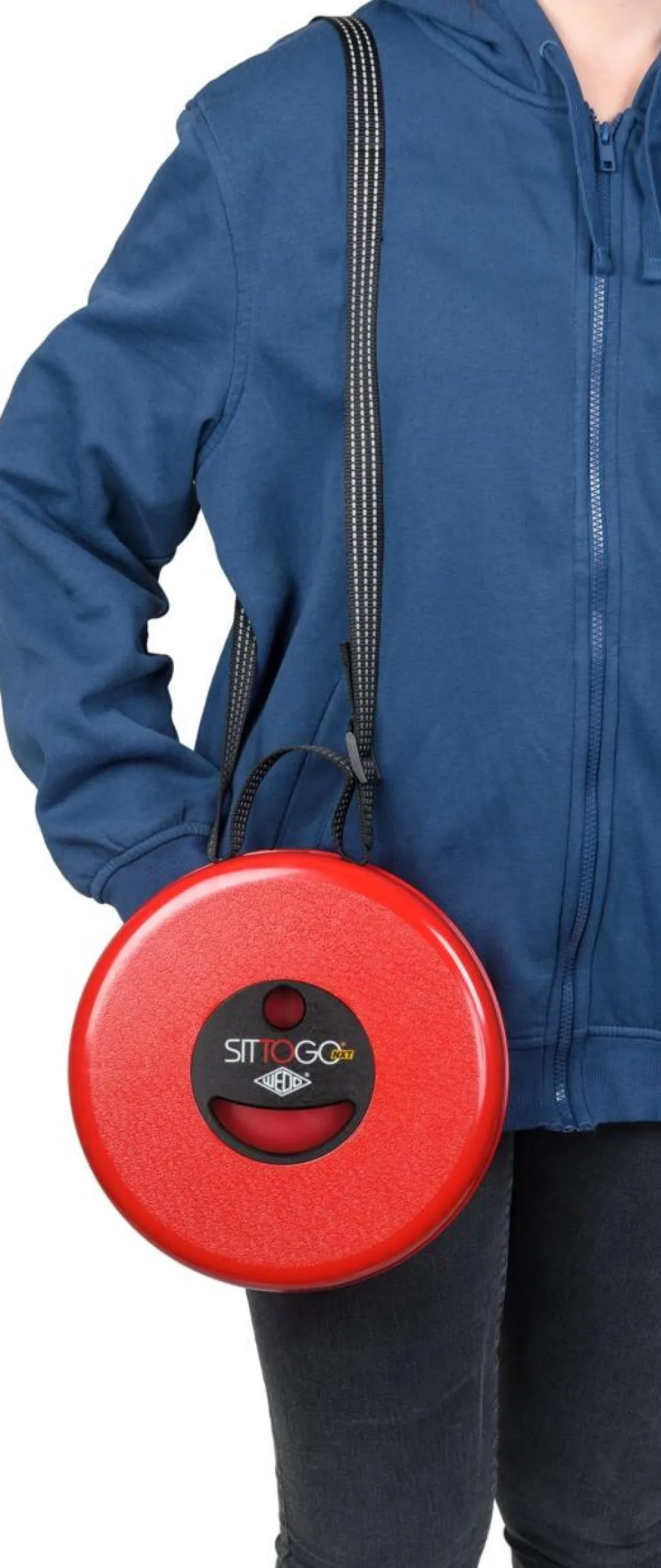 WEDO Telescopische kruk 75 mm PP (Polypropeen) Rood
