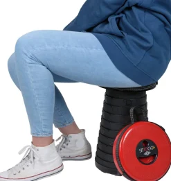 WEDO Telescopische kruk 75 mm PP (Polypropeen) Rood