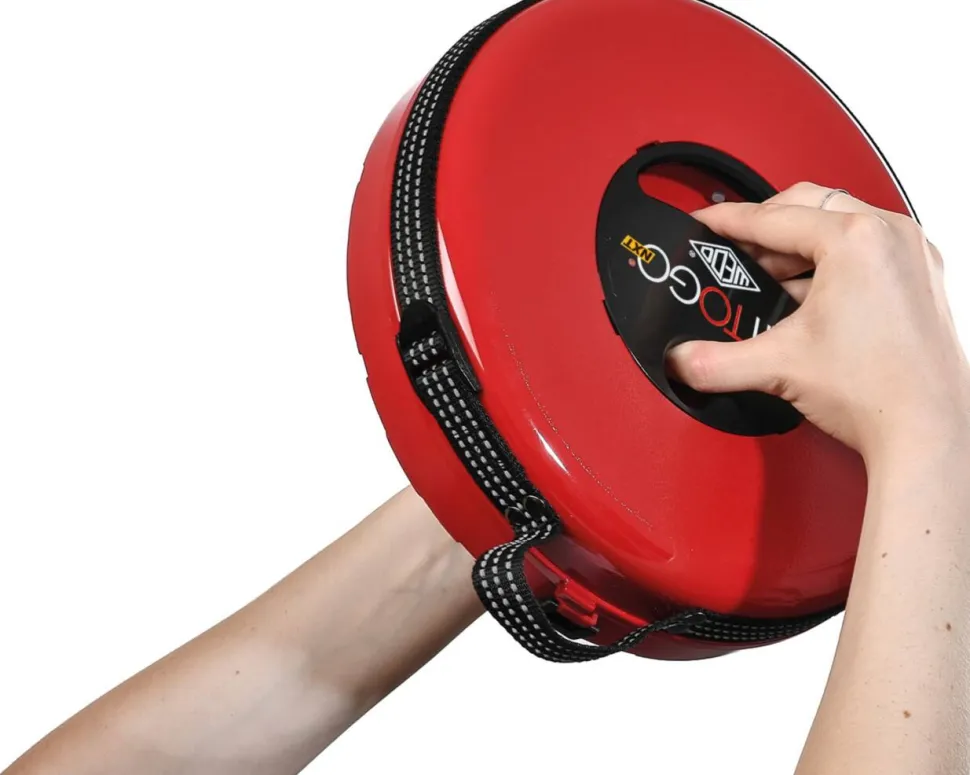 WEDO Telescopische kruk 75 mm PP (Polypropeen) Rood