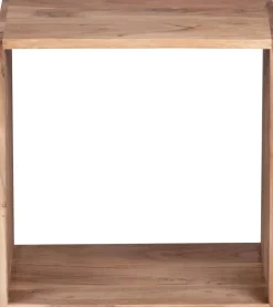 WOHNLING Acaciahout Legbord 1 435 x 330 x 435 mm Bruin Acacia