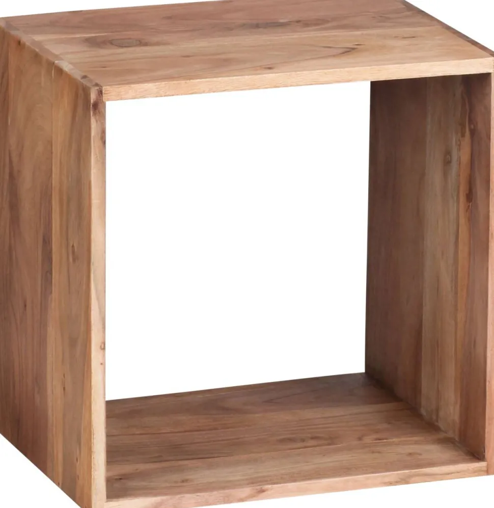 WOHNLING Acaciahout Legbord 1 435 x 330 x 435 mm Bruin Acacia