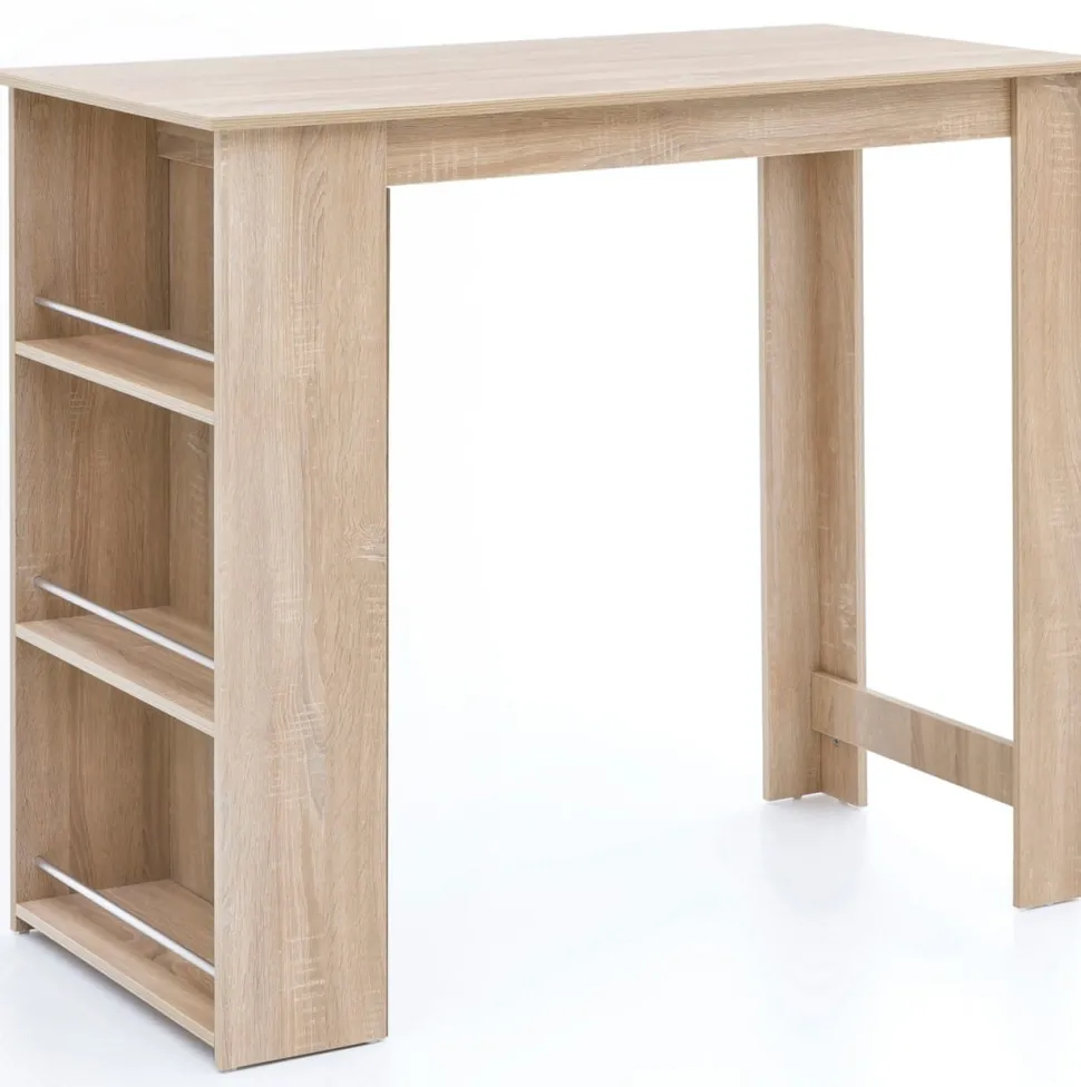 WOHNLING Bar Tafel WL5.732 Bruin 120 x 107,5 x 60 cm