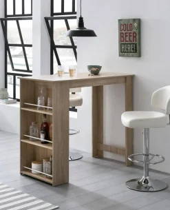 WOHNLING Bar Tafel WL5.732 Bruin 120 x 107,5 x 60 cm