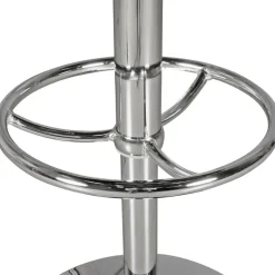 WOHNLING Bar Tafel WL5.113 Zilver, zwart 60 x 92 cm