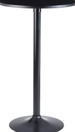 WOHNLING Bar Tafel WL6.192 Zwart Metaal 60 x 100 cm