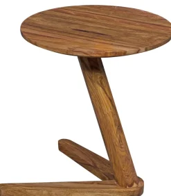 WOHNLING Bijzettafel Bruin 450 x 450 x 500 mm