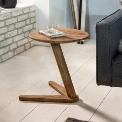 WOHNLING Bijzettafel Bruin 450 x 450 x 500 mm