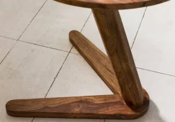 WOHNLING Bijzettafel Bruin 450 x 450 x 500 mm