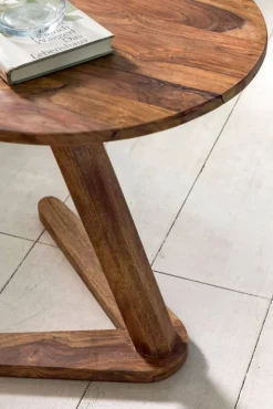 WOHNLING Bijzettafel Bruin 450 x 450 x 500 mm