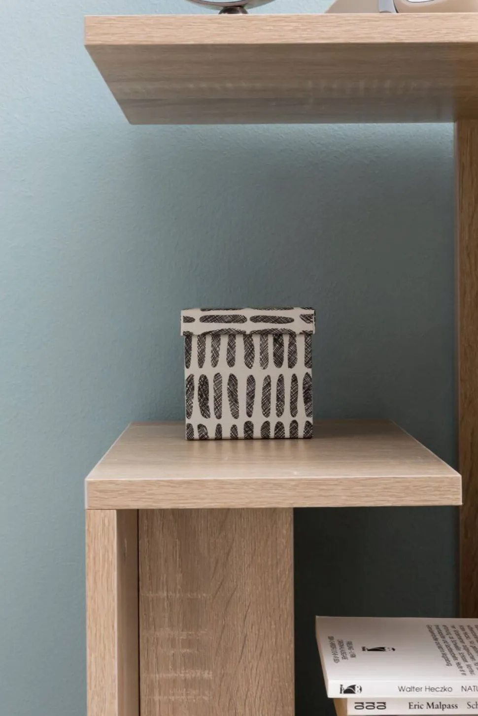 WOHNLING Bijzettafel Grijs 350 x 300 x 610 mm