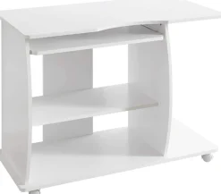WOHNLING Computertafel WL1.152 Wit 90 x 71 x 50 cm