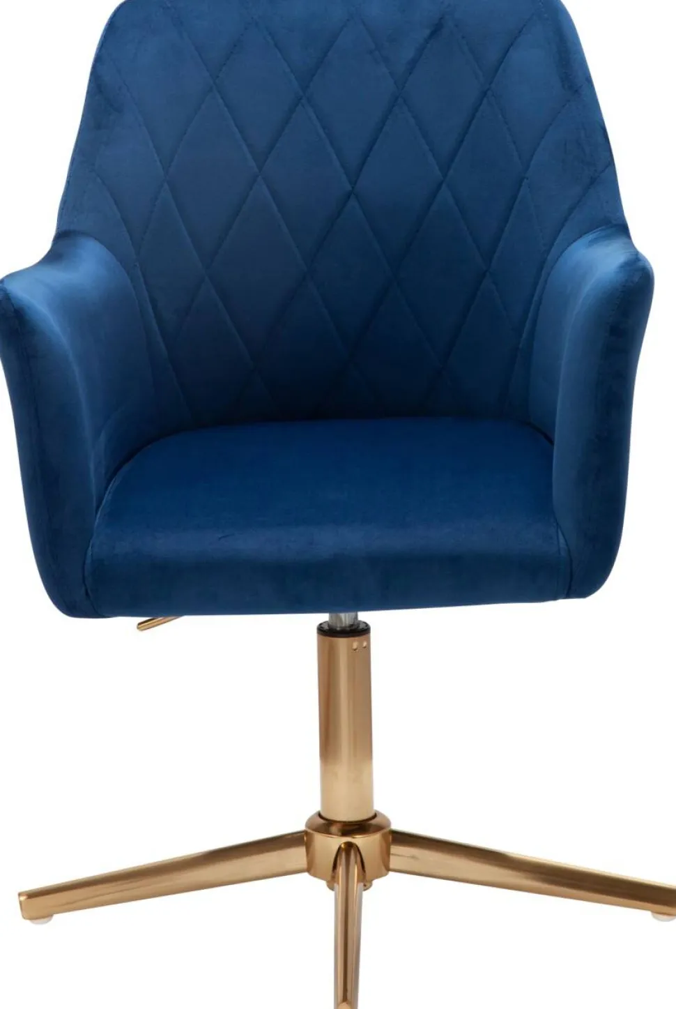 WOHNLING Draaistoel Niet afsluitbaar 550 x 550 x 970 mm Blauw