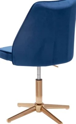 WOHNLING Draaistoel Niet afsluitbaar 600 x 600 x 1.000 mm Blauw