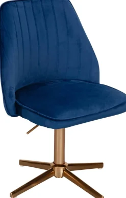 WOHNLING Draaistoel Niet afsluitbaar 600 x 600 x 1.000 mm Blauw