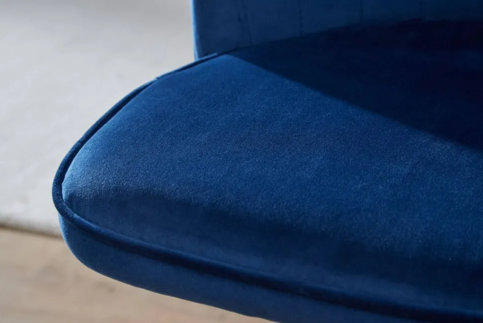 WOHNLING Draaistoel Niet afsluitbaar 600 x 600 x 1.000 mm Blauw
