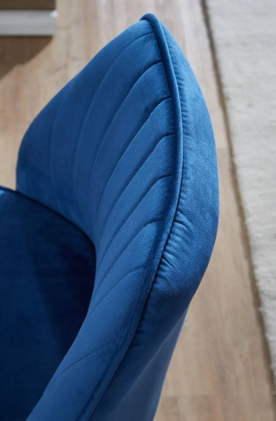WOHNLING Draaistoel Niet afsluitbaar 600 x 600 x 1.000 mm Blauw