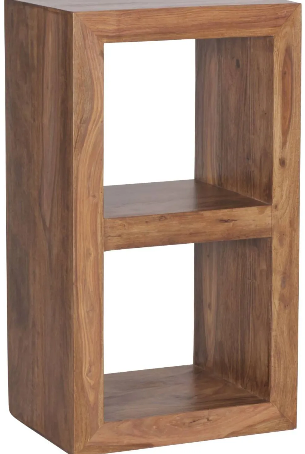 WOHNLING Massieve Indische palissander Legbord 2 500 x 350 x 880 mm Bruin Sheesham