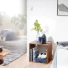 WOHNLING Massieve Indische palissander Legbord 1 435 x 330 x 435 mm Bruin Sheesham