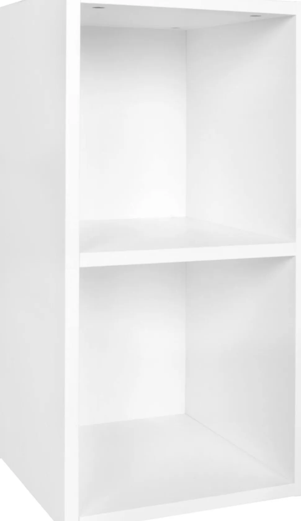 WOHNLING Spaanplaat Boekenkast 2 300 x 300 x 600 mm Wit