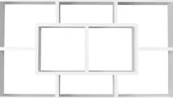 WOHNLING Spaanplaat Wandplank 8 850 x 160 x 475 mm Wit